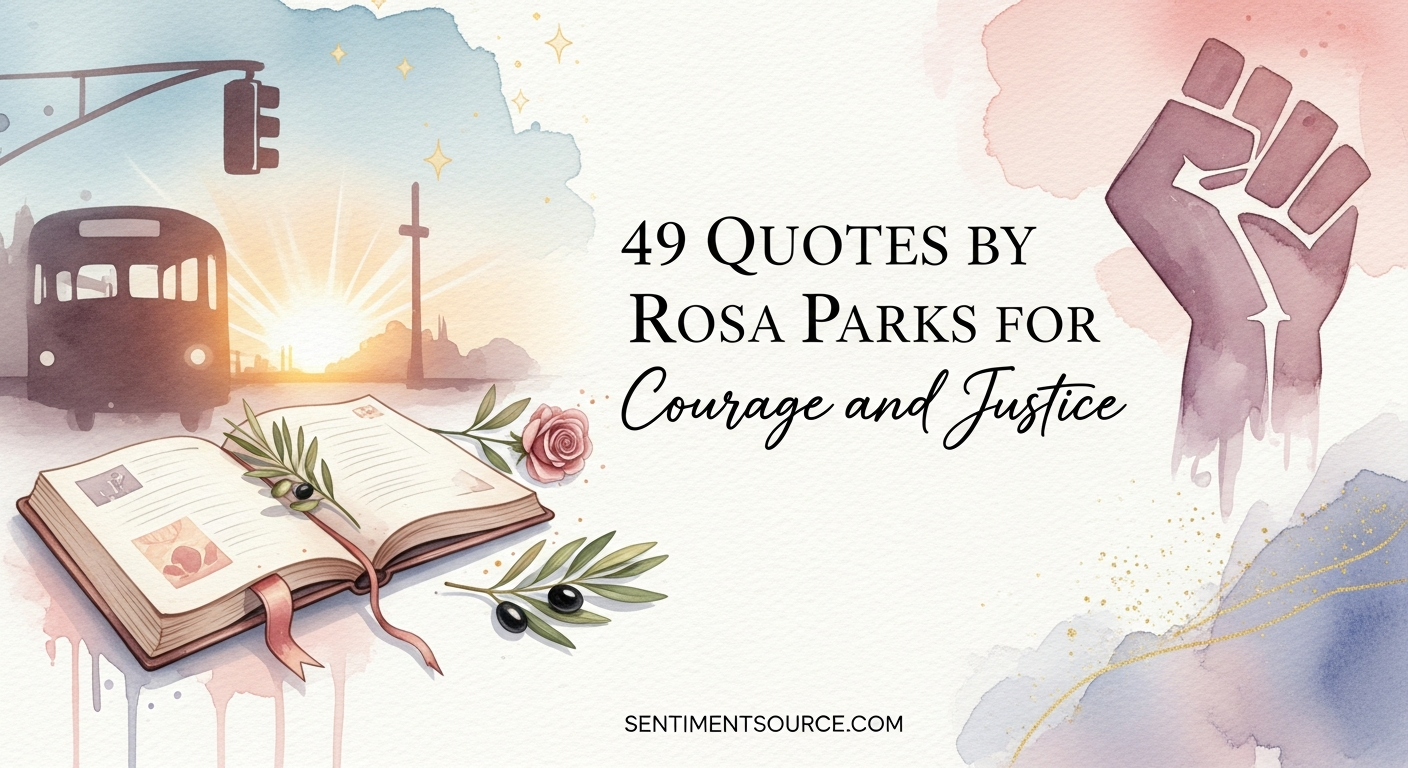 49 Quotes by Rosa Parks for Courage and Justice