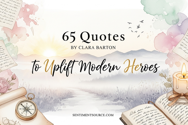 65 Quotes by Clara Barton to Uplift Modern Heroes
