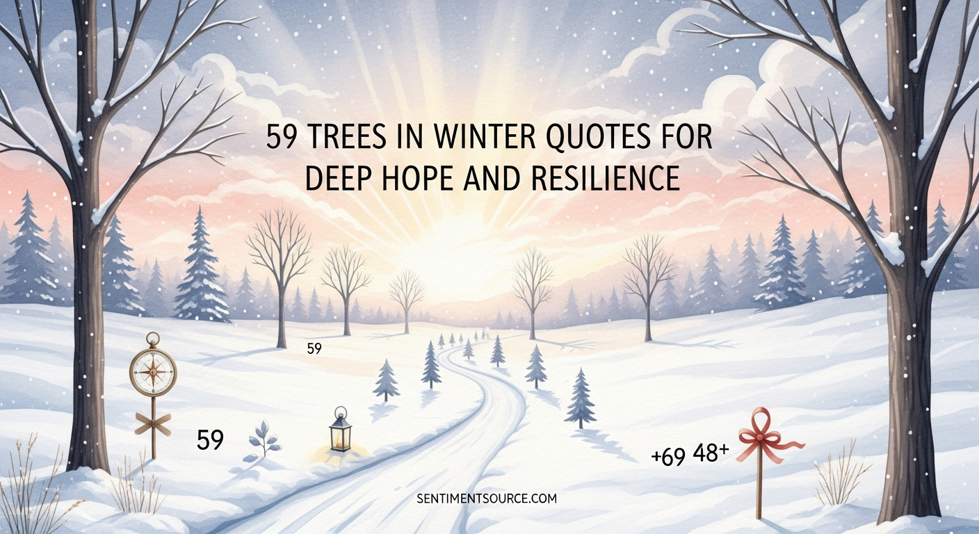 59 Trees in Winter Quotes for Deep Hope and Resilience