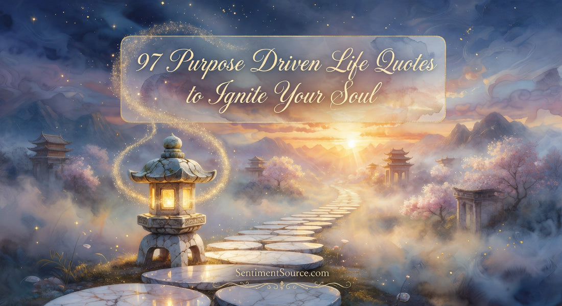 97 Purpose Driven Life Quotes to Ignite Your Soul