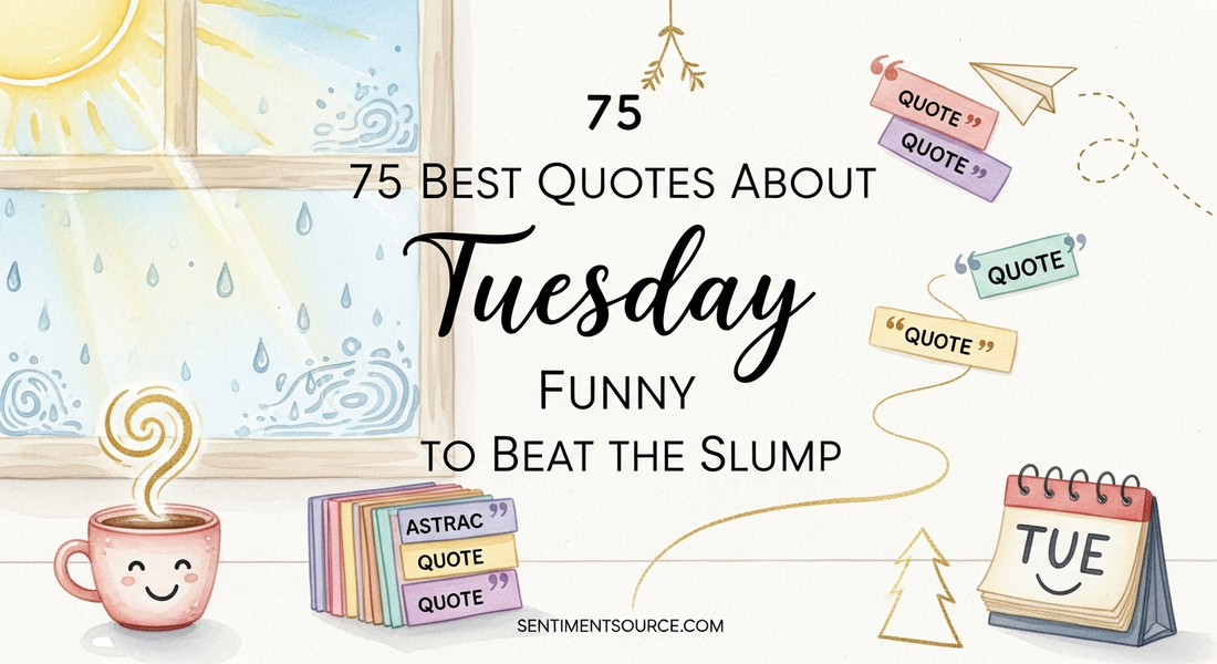 75 Best Quotes About Tuesday Funny to Beat the Slump
