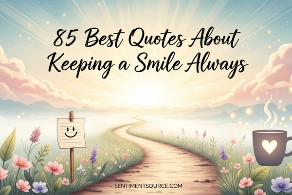 85 Best Quotes About Keeping a Smile Always