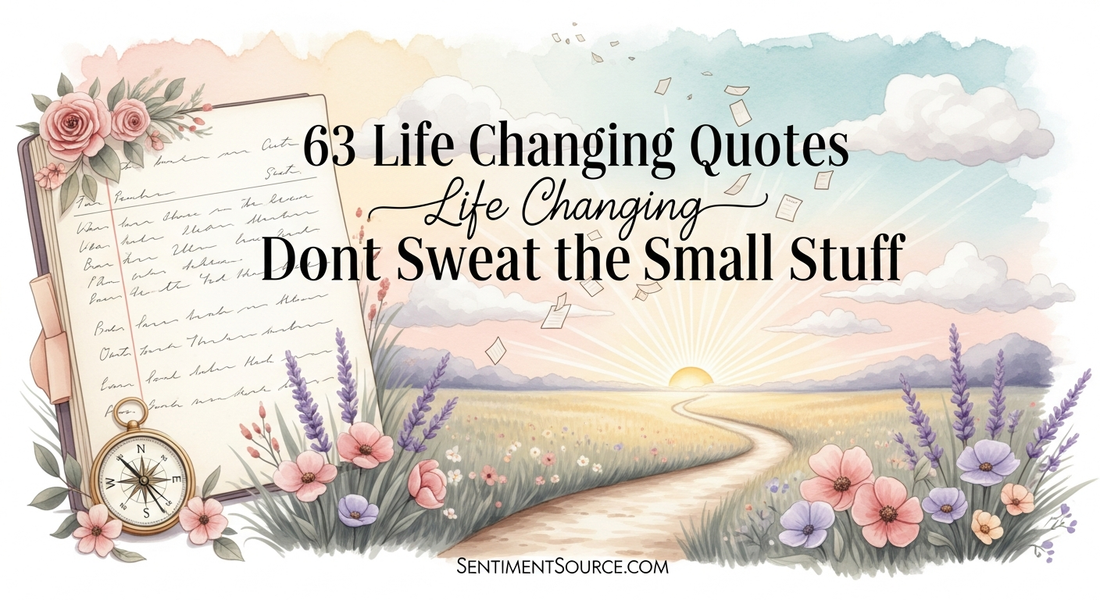 63 Life Changing Quotes From Dont Sweat the Small Stuff