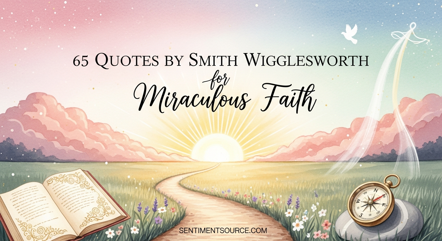 65 Quotes by Smith Wigglesworth for Miraculous Faith
