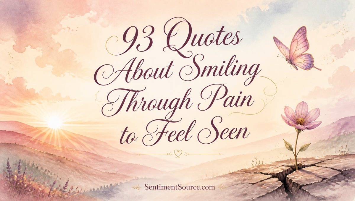 93 Quotes About Smiling Through Pain to Feel Seen