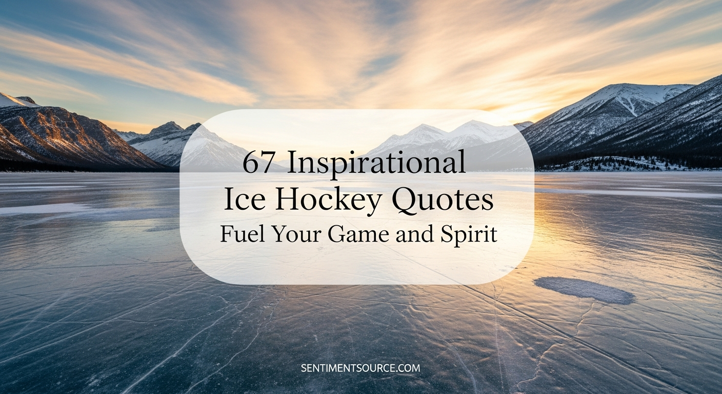 67 Inspirational Ice Hockey Quotes Fuel Your Game and Spirit