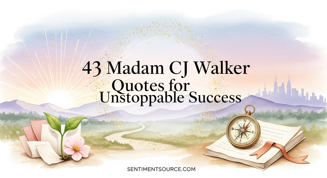 43 Madam CJ Walker Quotes for Unstoppable Success