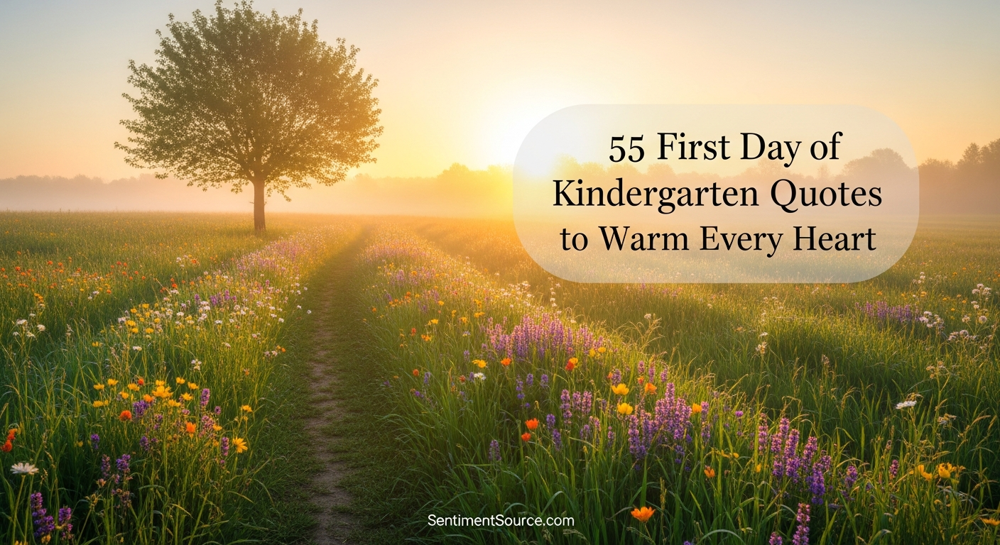 55 First Day of Kindergarten Quotes to Warm Every Heart