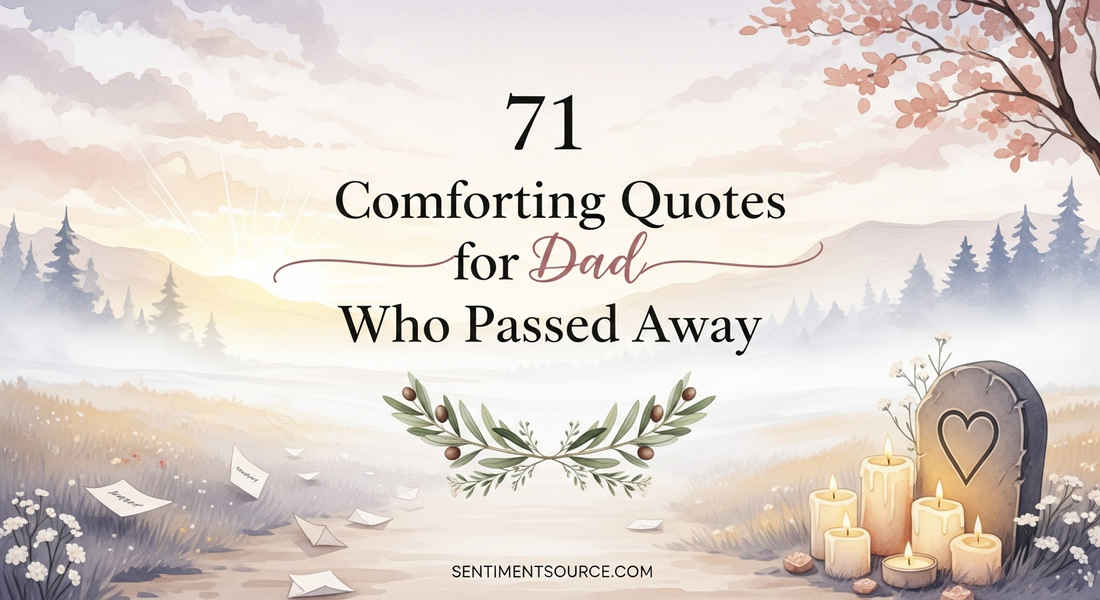 71 Comforting Quotes for Dad Who Passed Away