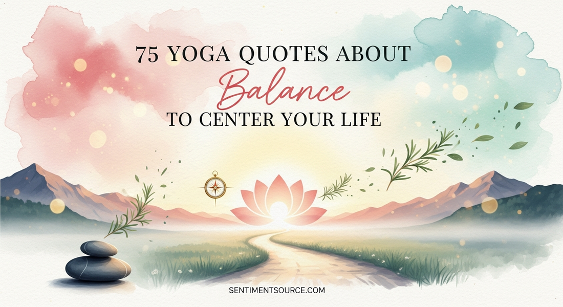 75 Yoga Quotes About Balance to Center Your Life