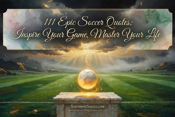 111 Epic Soccer Quotes: Inspire Your Game, Master Your Life