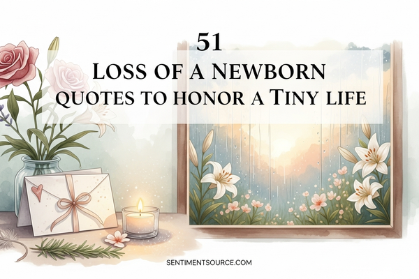 51 Loss of a Newborn Quotes to Honor a Tiny Life