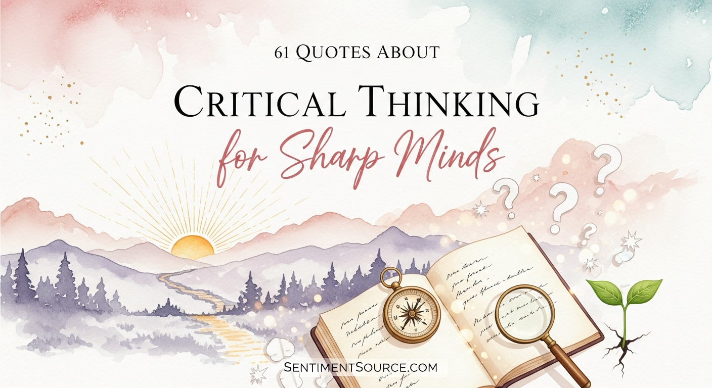 61 Quotes About Critical Thinking for Sharp Minds