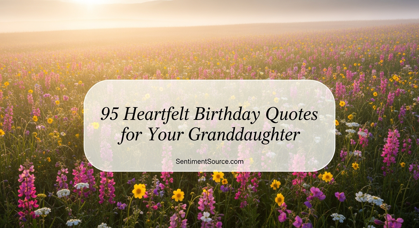 95 Heartfelt Birthday Quotes for Your Granddaughter