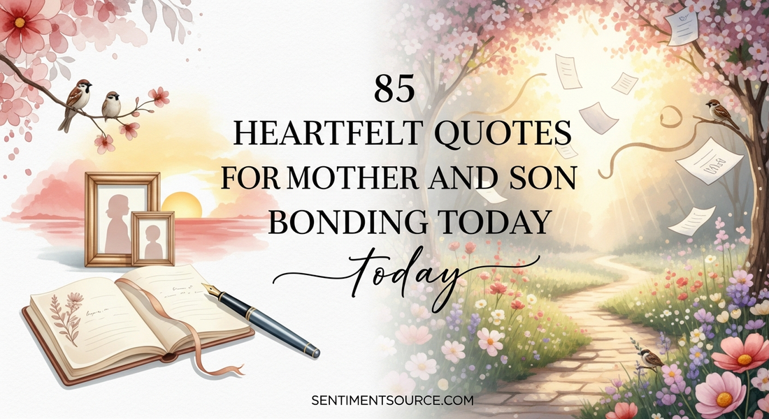 85 Heartfelt Quotes for Mother and Son Bonding Today