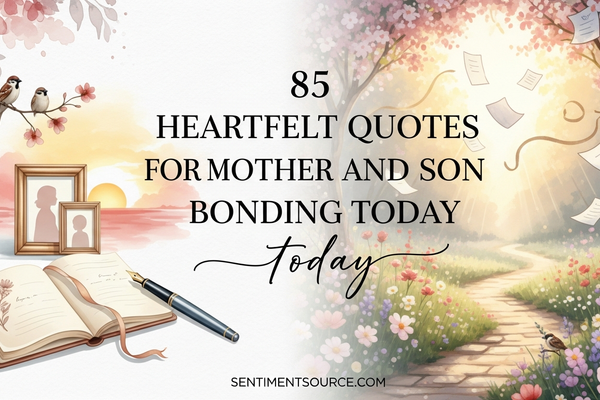 85 Heartfelt Quotes for Mother and Son Bonding Today