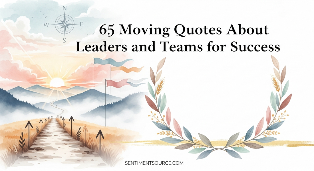 65 Moving Quotes About Leaders and Teams for Success