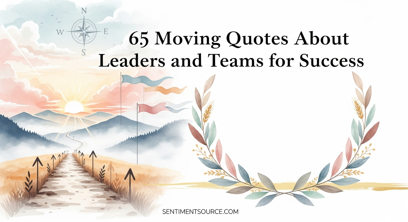 65 Moving Quotes About Leaders and Teams for Success