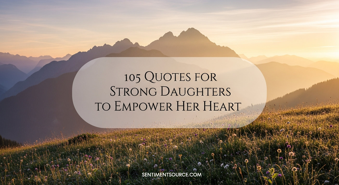 105 Quotes for Strong Daughters to Empower Her Heart