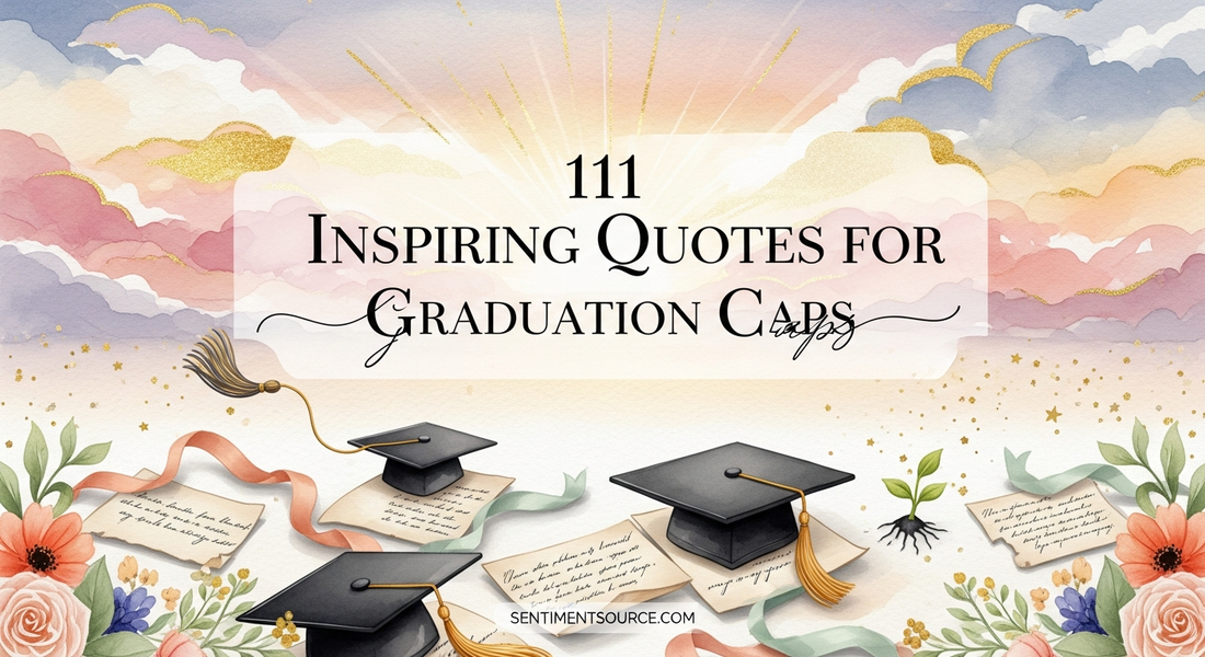111 Inspiring Quotes for Graduation Caps