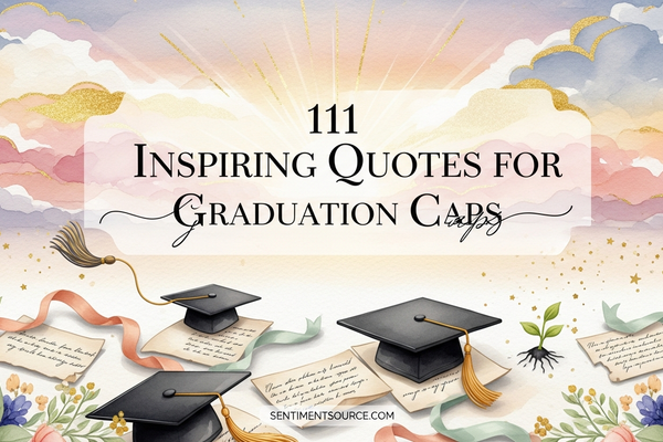 111 Inspiring Quotes for Graduation Caps