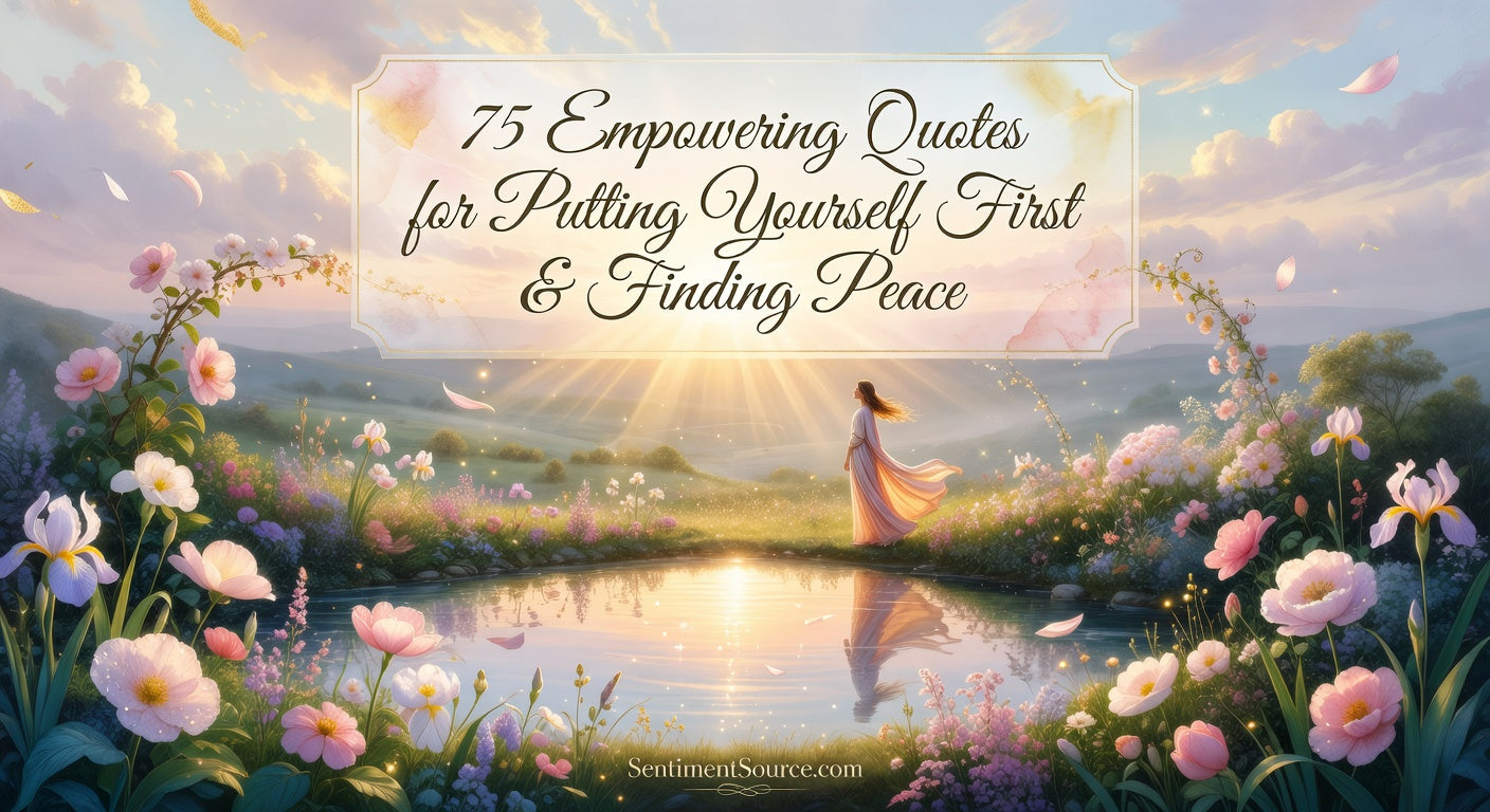 75 Empowering Quotes for Putting Yourself First & Finding Peace ...