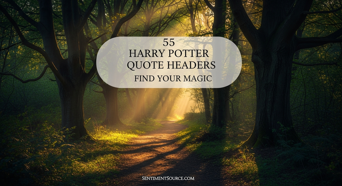 55 Harry Potter Quote Headers Find Your Magic