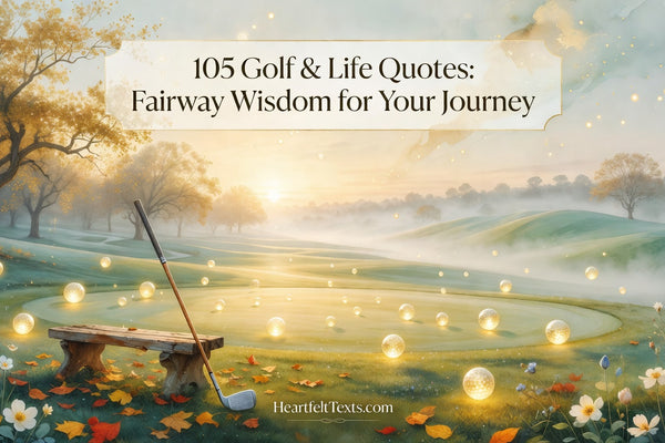 105 Golf & Life Quotes: Fairway Wisdom for Your Journey