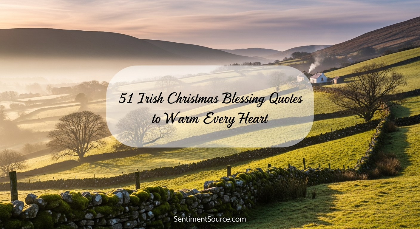51 Irish Christmas Blessing Quotes to Warm Every Heart