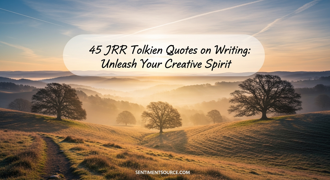 45 JRR Tolkien Quotes on Writing: Unleash Your Creative Spirit