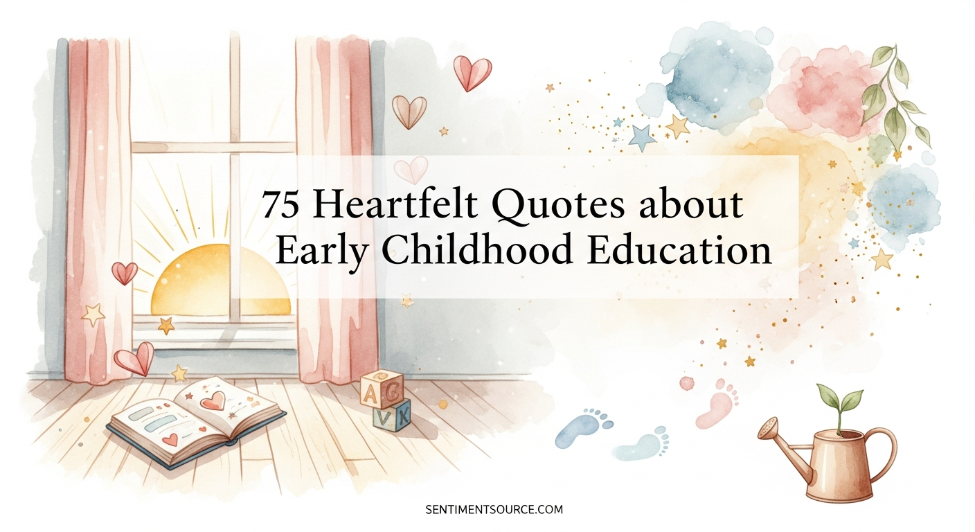 75 Heartfelt Quotes about Early Childhood Education
