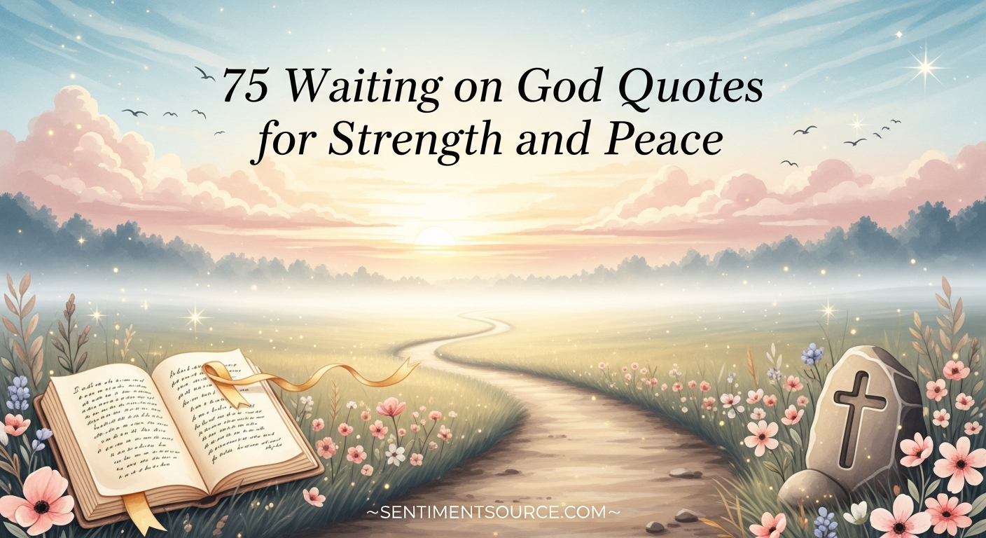 75 Waiting on God Quotes for Strength and Peace
