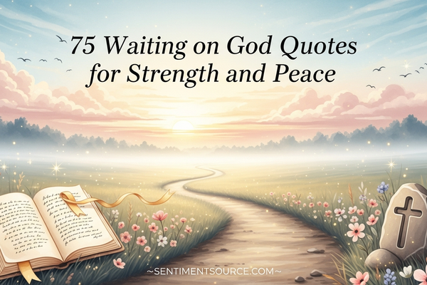 75 Waiting on God Quotes for Strength and Peace