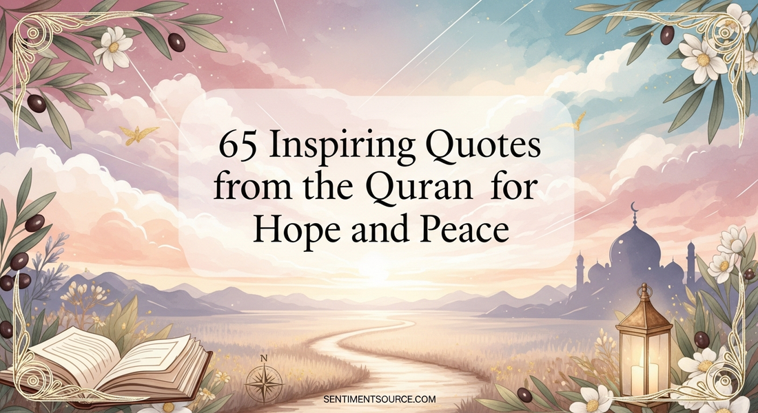 65 Inspiring Quotes from the Quran for Hope and Peace