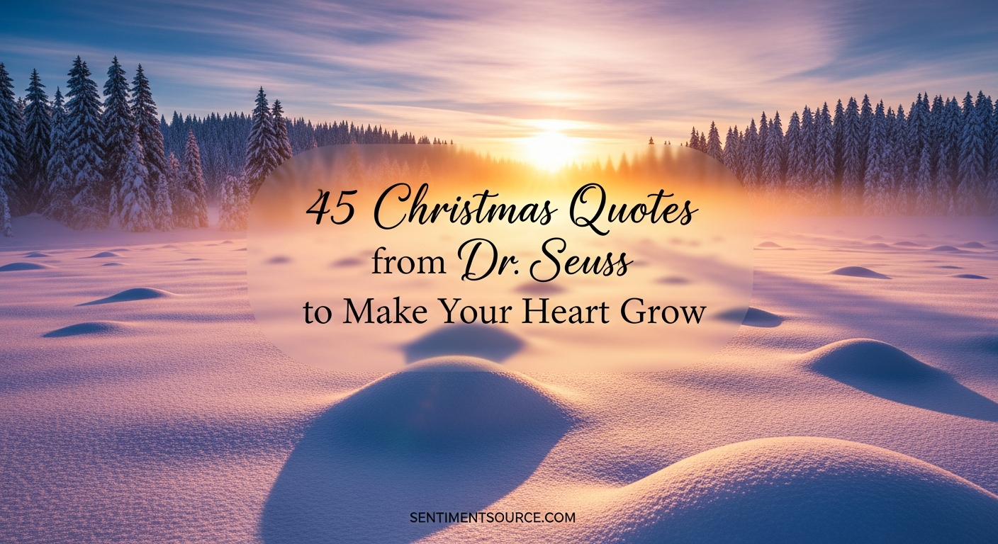 45 Christmas Quotes from Dr Seuss to Make Your Heart Grow