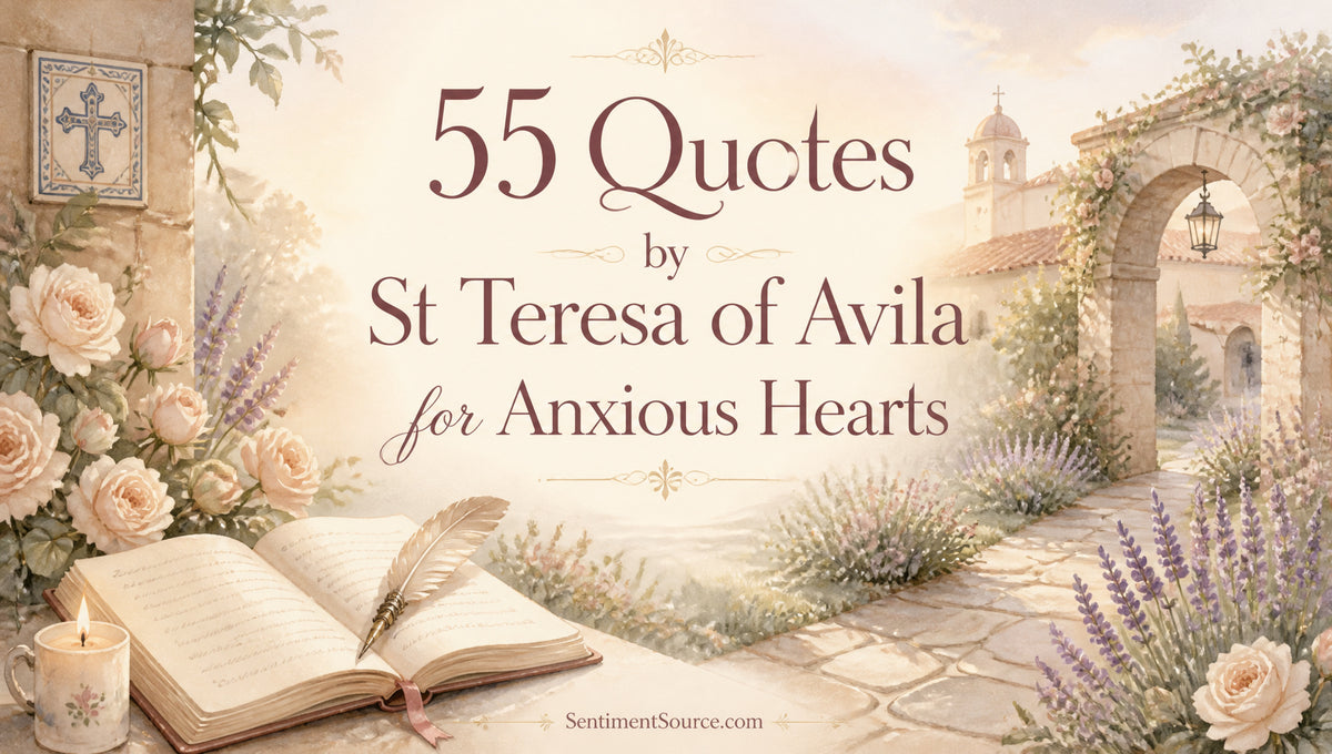 55 Quotes by St Teresa of Avila for Anxious Hearts