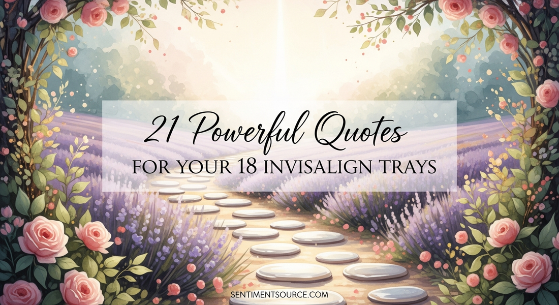 21 Powerful Quotes for Your 18 Invisalign Trays