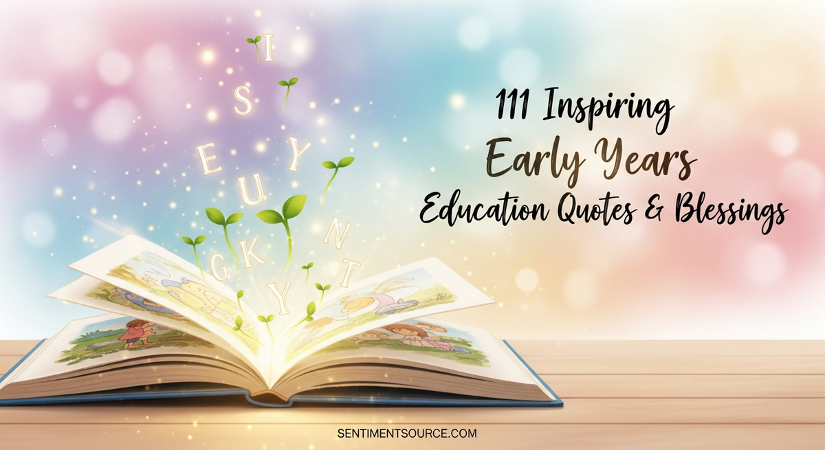 111 Inspiring Early Years Education Quotes & Blessings – SentimentSource