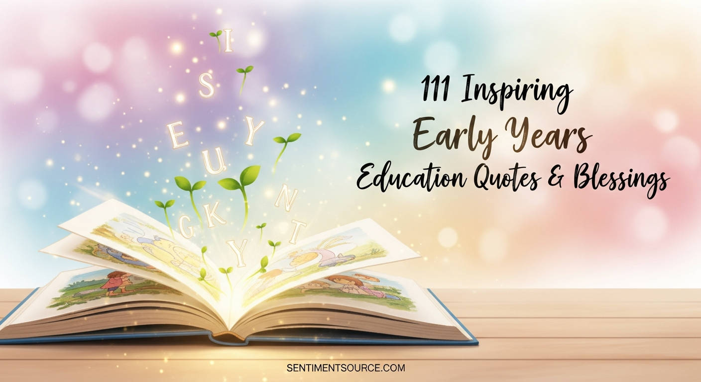 111 Inspiring Early Years Education Quotes & Blessings