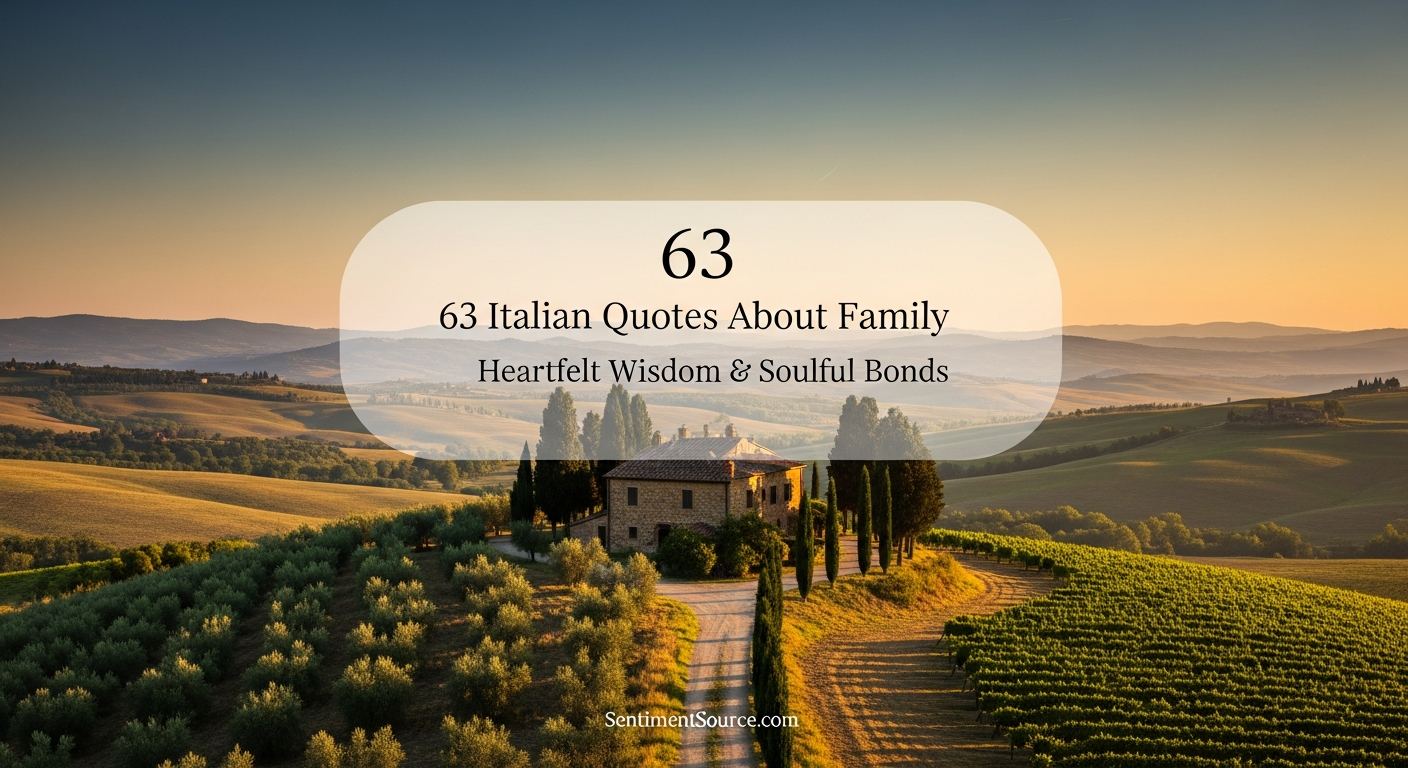 63 Italian Quotes About Family Heartfelt Wisdom & Soulful Bonds