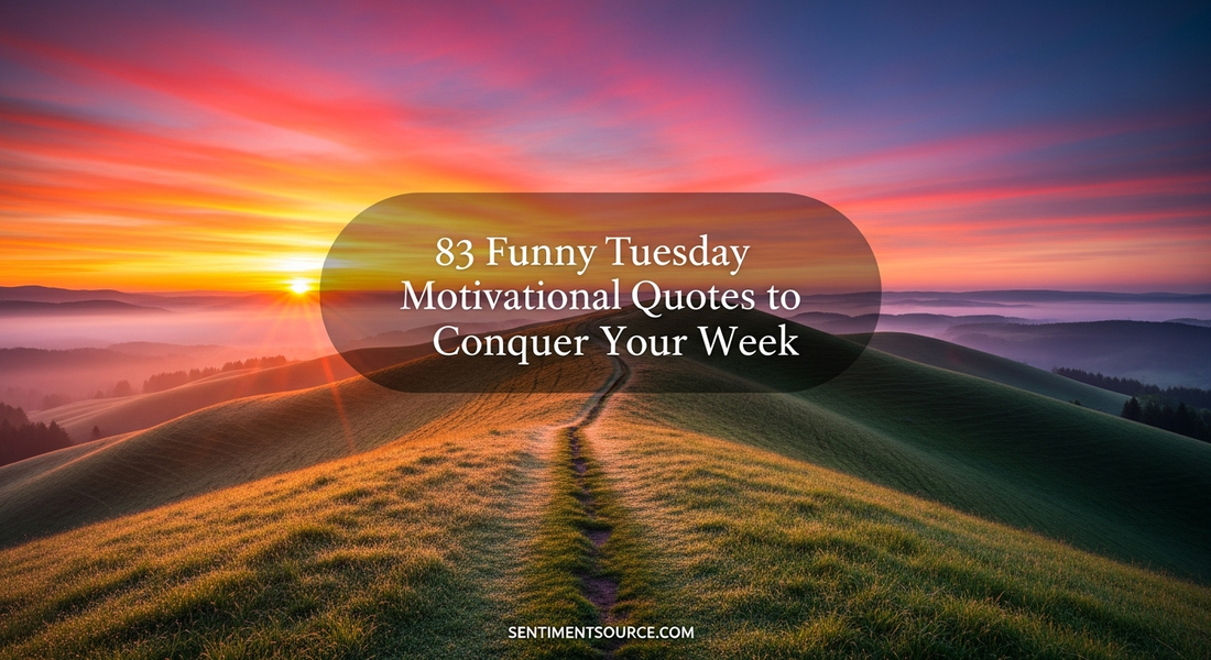 83 Funny Tuesday Motivational Quotes to Conquer Your Week