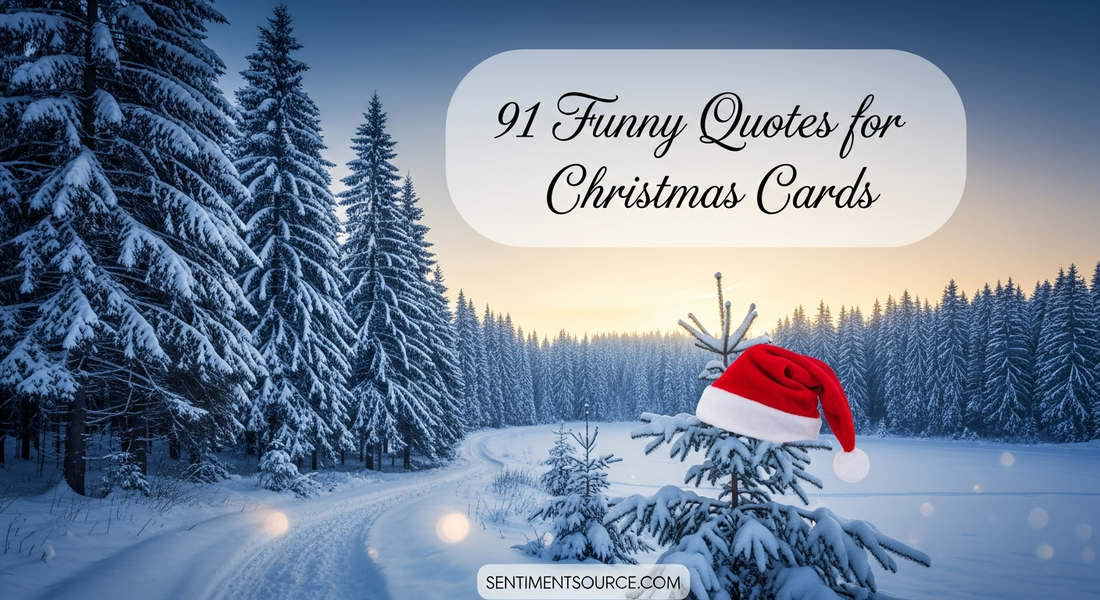91 Funny Quotes for Christmas Cards