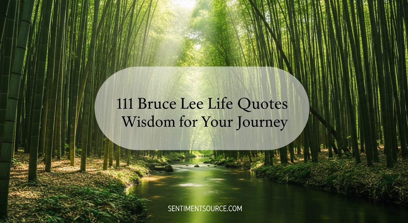 111 Bruce Lee Life Quotes Wisdom for Your Journey