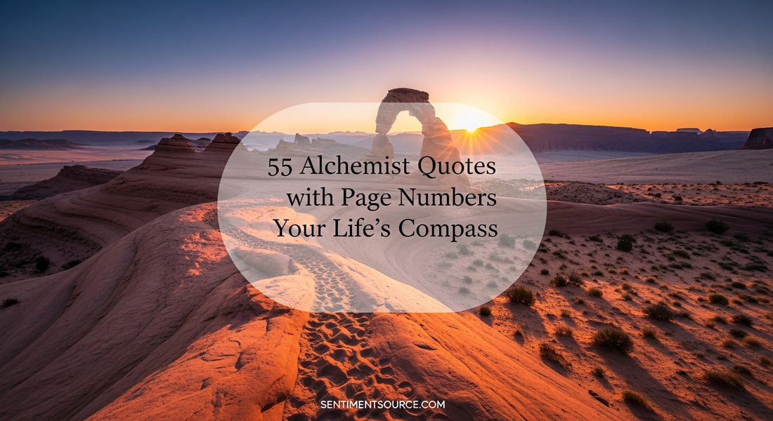 55 Alchemist Quotes with Page Numbers Your Life's Compass