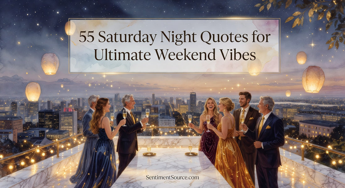 55 Saturday Night Quotes for Ultimate Weekend Vibes