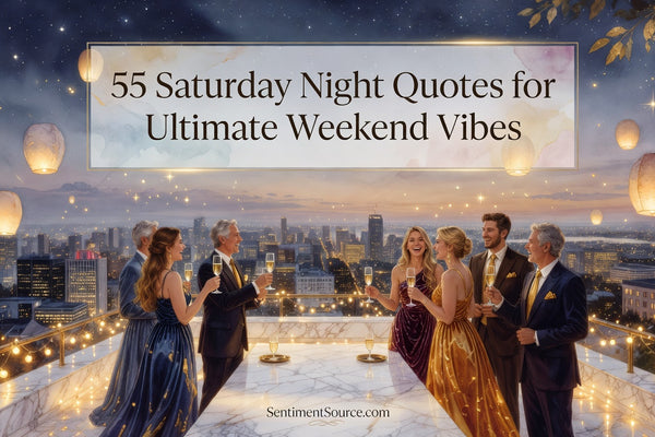 55 Saturday Night Quotes for Ultimate Weekend Vibes