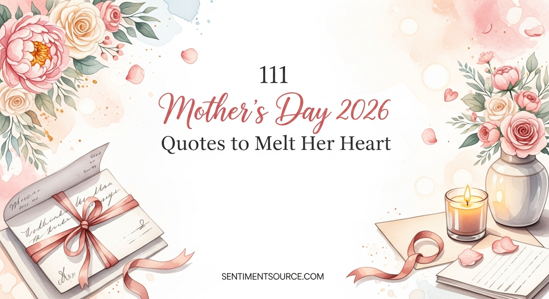 111 Mother's Day 2026 Quotes to Melt Her Heart