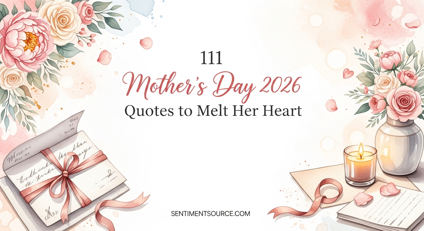 111 Mother's Day 2026 Quotes to Melt Her Heart