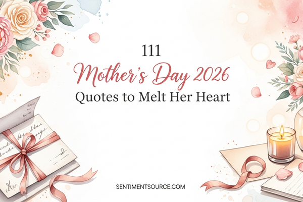111 Mother's Day 2026 Quotes to Melt Her Heart