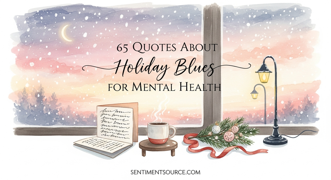 65 Quotes About Holiday Blues for Mental Health